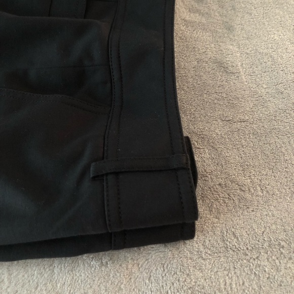 ELLEN TRACY BLACK WIDE ANKLE PANTS WITH CUFFS - Picture 5 of 7